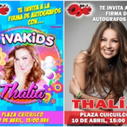 Thalía en México Viva Kids Poster